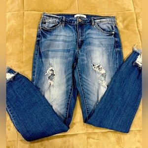 Kancan distressed jeans